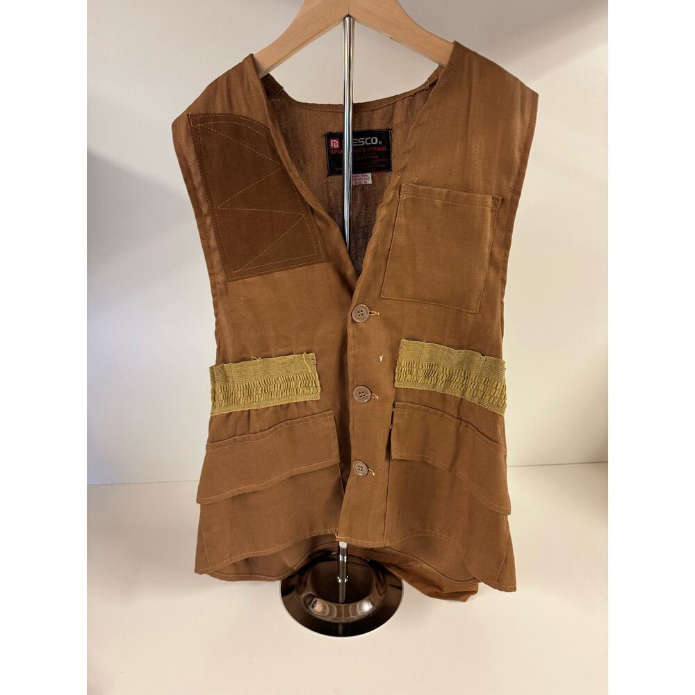 Vintage Nesco Sportsman’s Vest Medium Duck Hunting Utility Vest Jacket